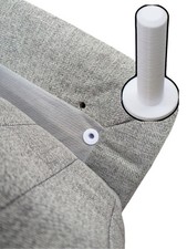 Adjustable Bed Frame Guard Rail Insert Piece Sleeve Collar for Leggett and Platt