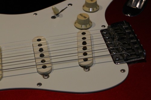 USED Fender Japan Stratocaster Crafted in Japan ST57 CandyApple Red 230602 GT320 - Picture 17 of 24