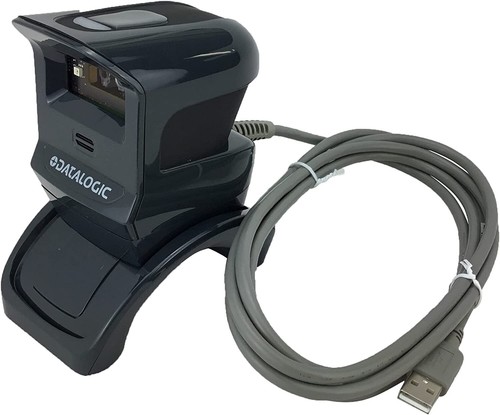 Datalogic Gryphon GPS4490-BK 2D/1D Barcode Scanner USB Cable & Adjustable Stand - Picture 10 of 12