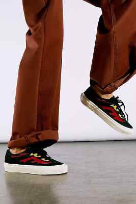 Vans Bold Ni Flame Thrower Nubuck Skate Shoes Women's Size 6.5 Ultracush Sole