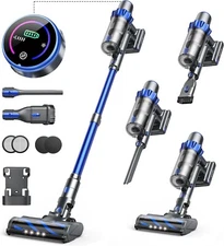 Lightweight Cordless Vacuum Cleaner 40KPA Handheld Stick Vacuum Cleaners