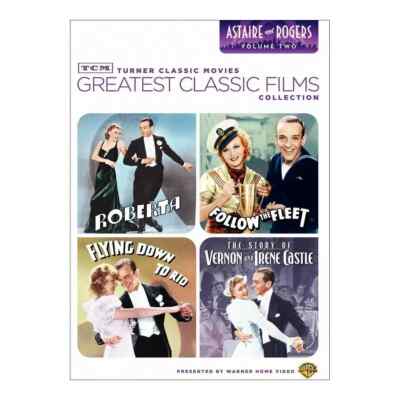 TCM Greatest Classic Legends: Astaire & Rogers DVD (4 Films) Brand New/Sealed