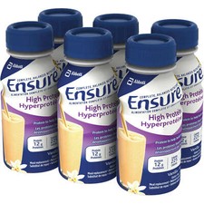 Suplemento Ensure High Protein 16 g listo para beber vainilla 6 x 235 ml ea NUEVO