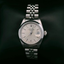 Rolex Date 26mm 69160 Ladies Stainless Steel Watch – Silver Dial