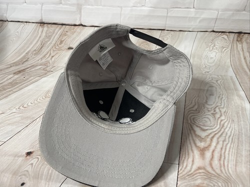 Disney Mickey Mouse Embroidered Baseball Cap Gray Snap Back Hat Snapback - Picture 8 of 9