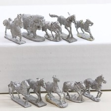 D D Dungeons Dragons Metal Miniatures RPG Grenadier 70's 80's Lot of 10 A3