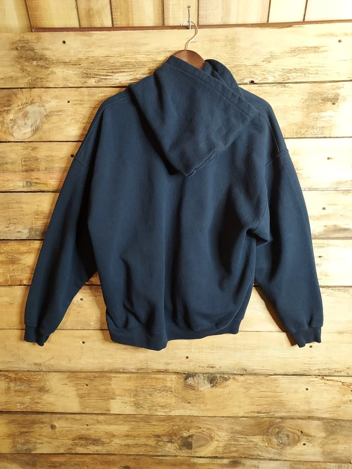 Sudadera con capucha Dale Earnhardt Jr #88 Nascar XL Gildan mezcla pesada azul marino Foto 2 de 4