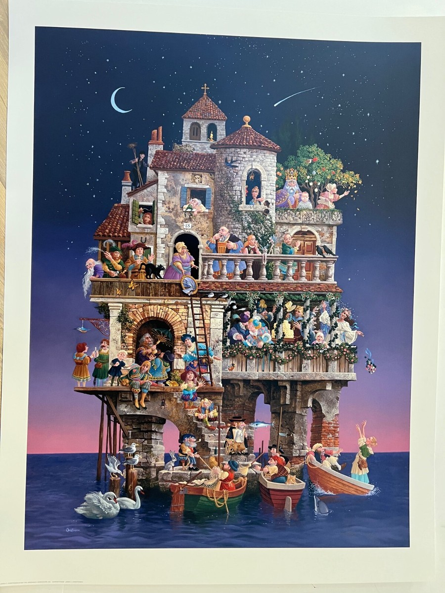 James Christensen Superstitions Limited Edition Art Print Signed