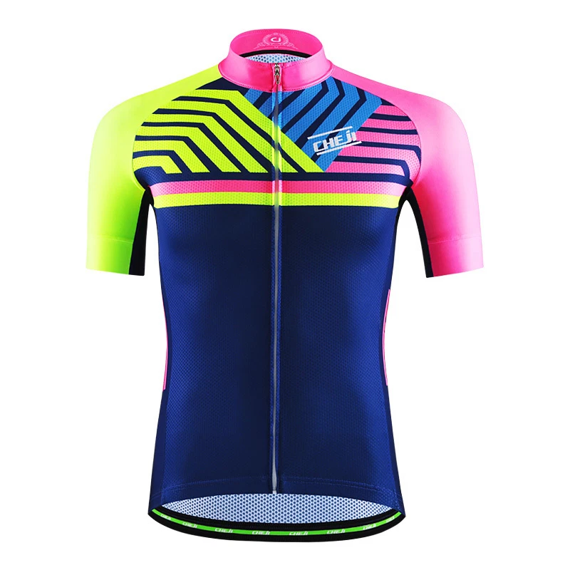 Мужская велосипедная одежда CHEJI велосипедная майка и мягкие (комбинезон) шорты велосипедный комплект - Изображение 4 из 4