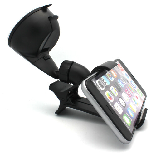 For Galaxy S20/S21/S23/S24/FE - Car Mount Dash Windshield Holder Cradle Swivel - 第 6/11 張圖片