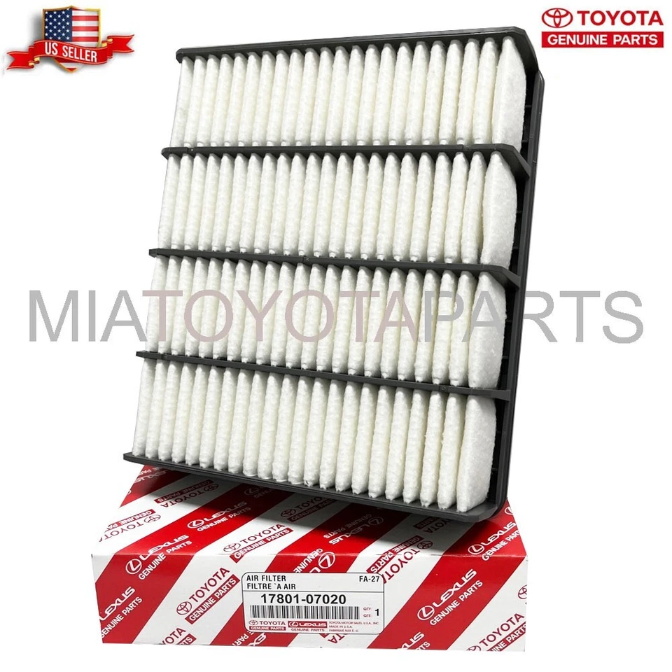 Genuine Toyota 4Runner OEM Air Filter 17801-07020 Tacoma 3.4L V6 1994-1998 Supra - Изображение 4 из 4