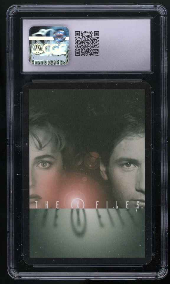 AGENT DANA SCULLY X-Files CCG (1996) Premiere Edition XF96-0173v1 Fixed CGC 8 - Image 2 of 2