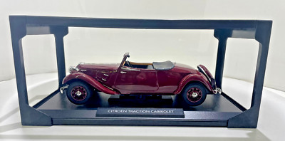 Citroën Modellauto Traction Cabriolet Rot 1:18 1939 Citroen Original AMC0191190