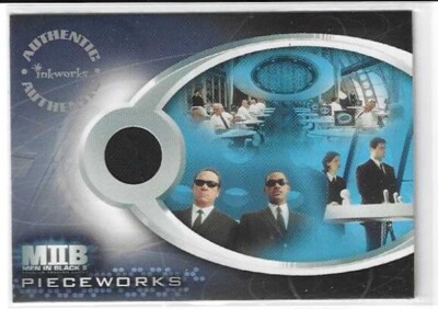 2002 Inkworks MEN IN BLACK II Pieceworks Relic MIB Suits #PW1