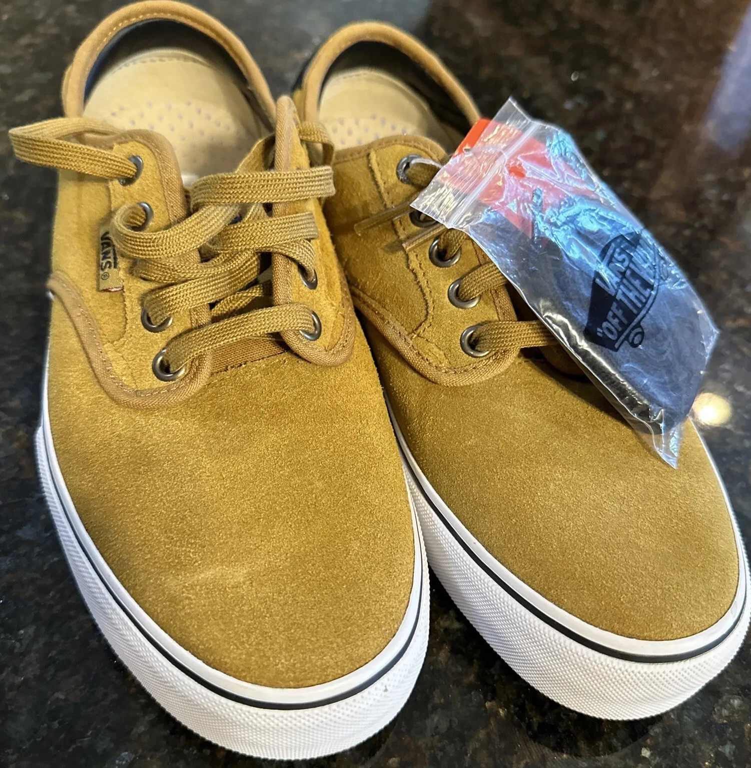 Vans PRO Chima Ferguson Sidney UltraCUSH lite uomo 7 5 camoscio marrone