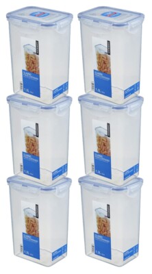 LocknLock: 6x Dose rechteckig 1,3 l (HPL809/6)