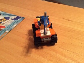 Lego 7736 City Coast Guard Quad bike set 100% complete w minifigure instructions
