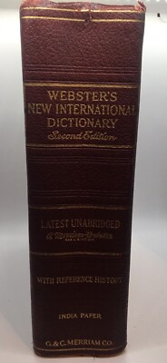 Webster's Dictionary 1948 | eBay