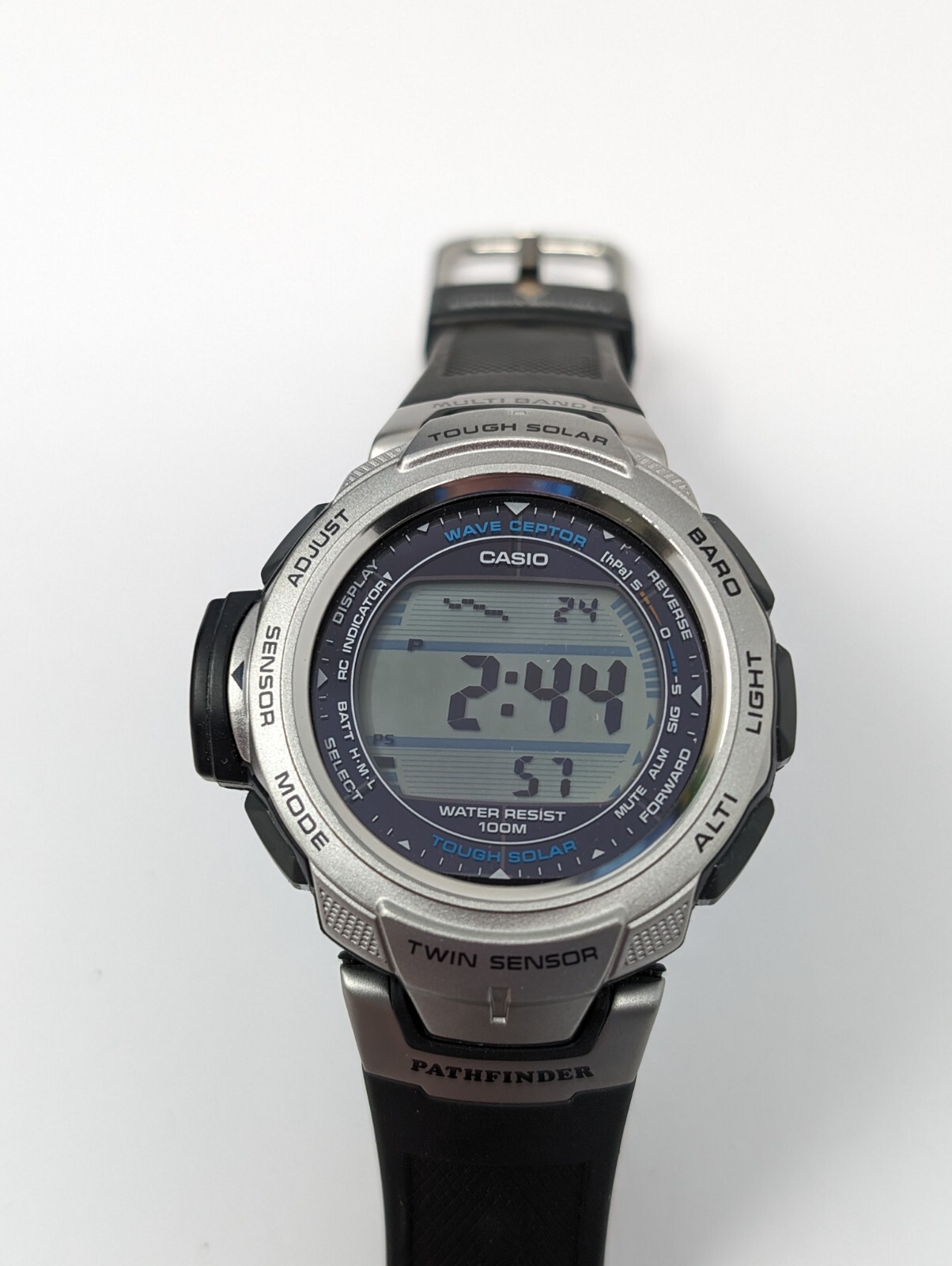 Casio Pathfinder PAW-500 (3143) Reloj Digital Hombre Solar Doble - Main Image