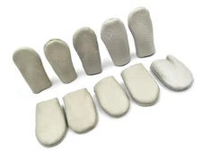 Inton 10 Pair - Needle Felting Leather Gloves Finger Protector Craft Tools Co...
