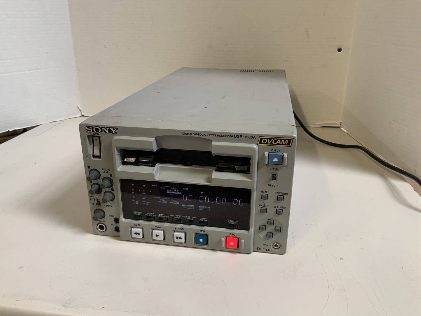 ★【 中古/動作品 】★ SONY DSR-1500A DVCAM ☆【 中古/動作品 】☆ SONY DSR-1500A DVCAM SONY DSR-1500A 動作良好