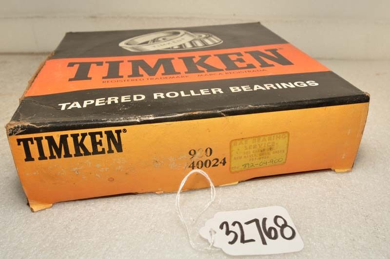 Timken 930 Single Cup Tapered Roller Bearing