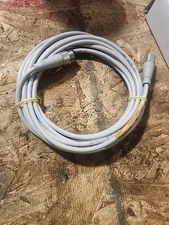 LOT OF 10 IFM Efector E18076 4 Meter Patch Cord M12 Connector Gray 22 AWG