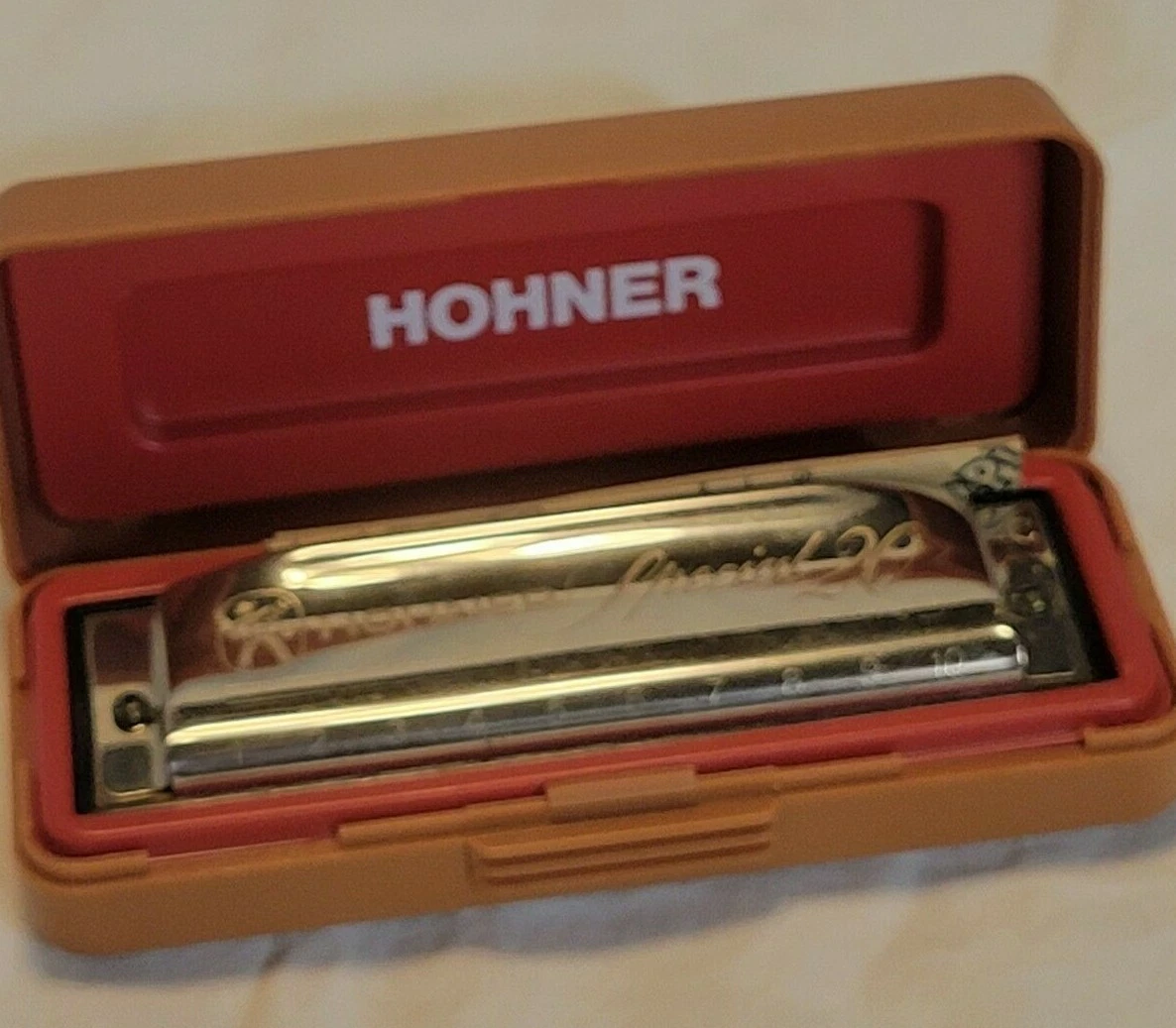 HOHNER SPECIAL 20 560/20 Marine Band HARMONICA GERMANY CASE KEY OF