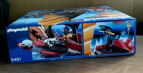 Playmobil 5481 - Dragon Battle Ship - Vintage carton fresh mint sealed box 2013 - 第 3/6 張圖片