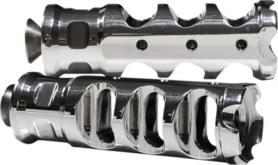 Accutronix AK Muzzle Brake Chrome Heel/Toe Shifter Peg (PT320-AKC)