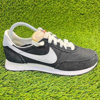 Nike Waffle Trainer 2 Boys Size 6.5Y Black White Walking Athletic Shoes Sneakers