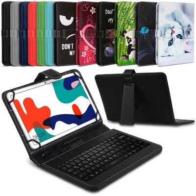 Tablet Hülle Huawei MatePad T10 / T10s Tasche Keyboard QWERTZ Schutzhülle Case