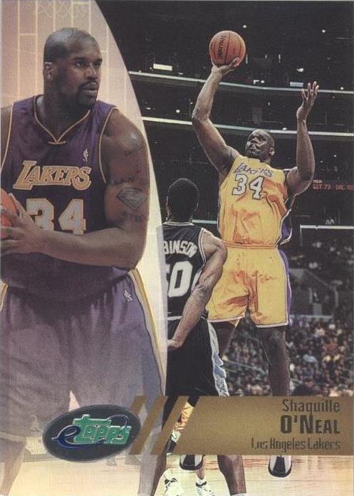2002-03 eTopps - Shaquille O'Neal #1 - 1 of 2