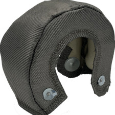 Graphite Gray T3 T4 S300 S400 Turbo Blanket 20.5" long. Made in USA.