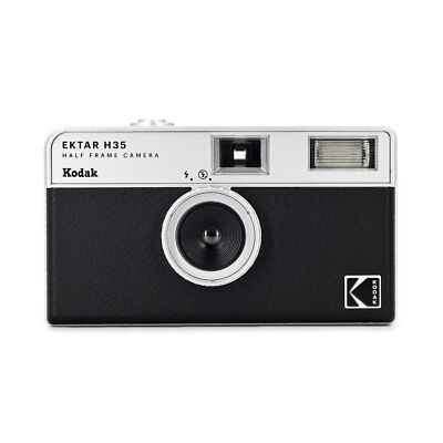 Kodak Ektar H35 Half Frame Film Camera Black Lightweight Beginner