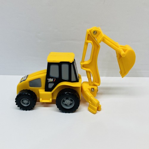Caterpillar CAT gelb Bagger & Muldenkipper 1/64 verstellbar Kunststoffspielzeug - Bild 6 von 18