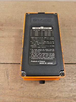 BOSS DS 1 Distortion Vintage MIJ Black Label 1980s Japan ACA