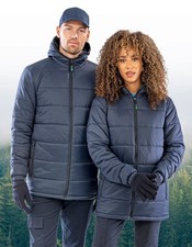 Giacca Eskimo Invernale Recycled Leggero Traspirante Anti-vento Cappuccio A 3XL