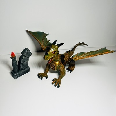 Mega Bloks Dragons Krystal Wars Orange Dragon Figure With Accessory No Krystal