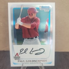 2011 Bowman - Chrome Prospects Paul Goldschmidt #BCP99 (RC)