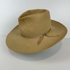 Akubra Hat Men's Size 56 Beige Marked Cowboy Rodeo Country Outback Australia