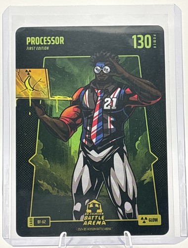 2024 Bo Jackson Battle Arena Processor Joel Embiid GLOW Battlefoil #BF-62 -76ers