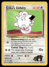Erika's Clefairy 25/132 Rare Gym Heroes Pokemon Unlimited Moderately Played on eBay