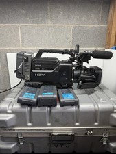 Sony HVR-S270U HDV Camcorder Zeiss Lens AC-DN10 Adapter 4 Battery s TESTED