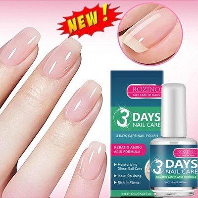 ROZINO 3 Tage Nagelpflege Öl Nagelstärkung für beschädigte hydratisierte Nägel