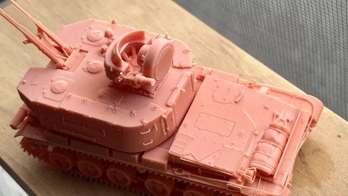 3D Printed 1/72/87/144 Soviet Yenisei River Self-Propelled Anti-Aircraft Gun Kit - Picture 11 of 16