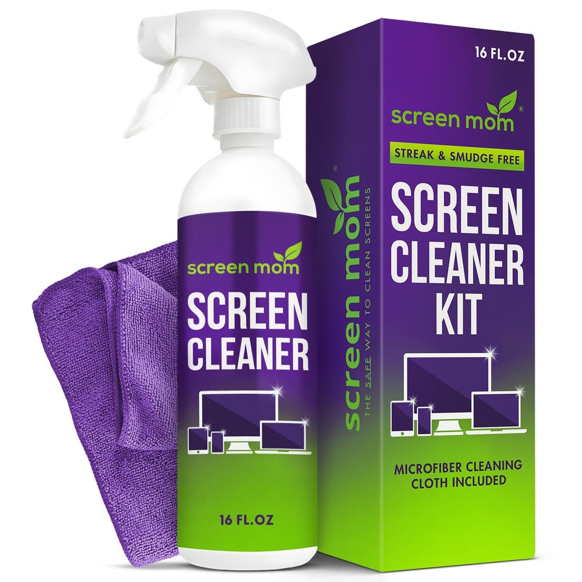 Screen Cleaner Kit Best for TV Computer Monitor Laptop Lens iPad