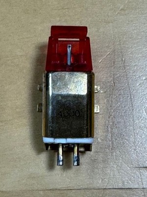 Empire 4000 MI Phono Cartridge with Stylus Bracket Used Tested Vintage USA