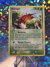 Pokémon TCG Wurmple EX Deoxys 82/107 Regular Common MP