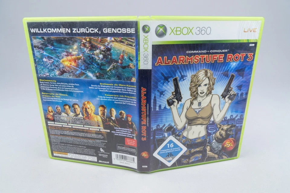 Xbox 360 *Command & Conquer: Alarmstufe Rot 3* OVP Anleitung - Bild 4 von 4